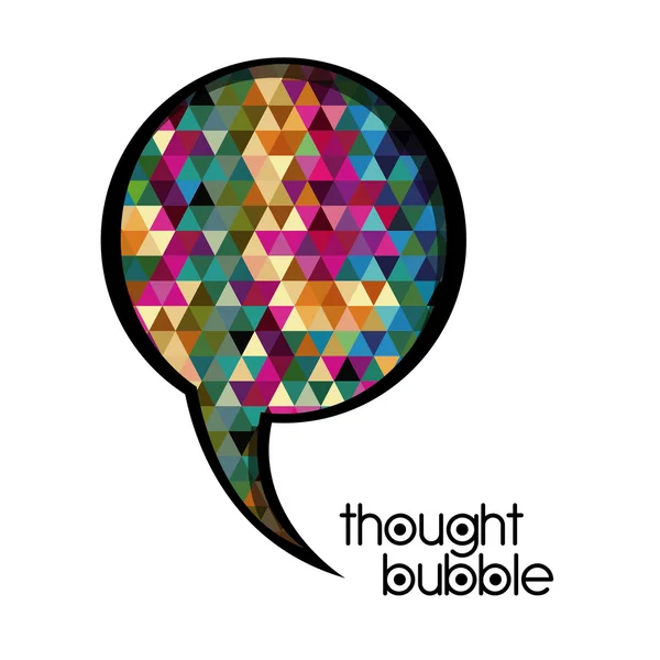 Thought bubble — Stock Vector