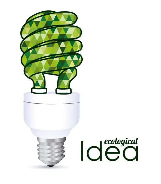 Ideia ecológica — Vetor de Stock