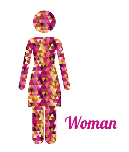 Kobieta design — Wektor stockowy