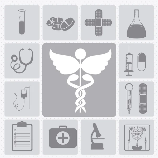 Medicinska ikoner — Stock vektor