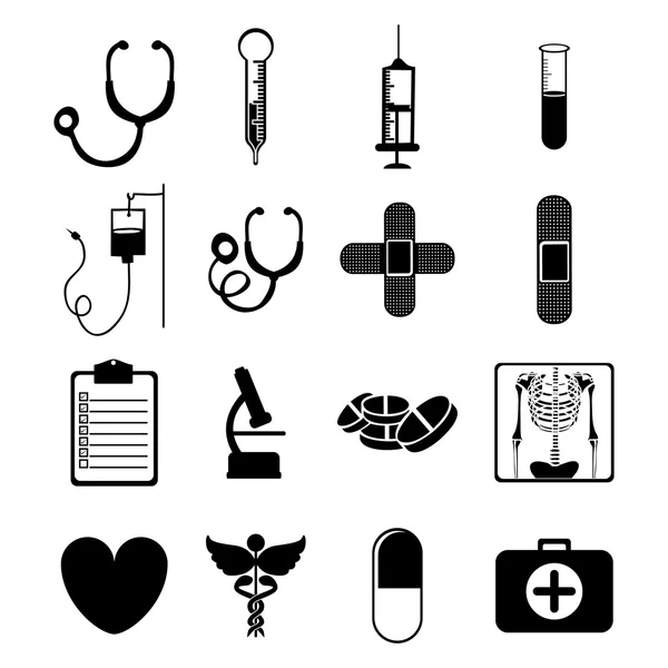 Ikony medyczne — Wektor stockowy