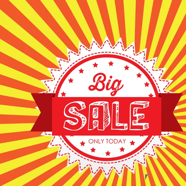 Big sale — Stock Vector