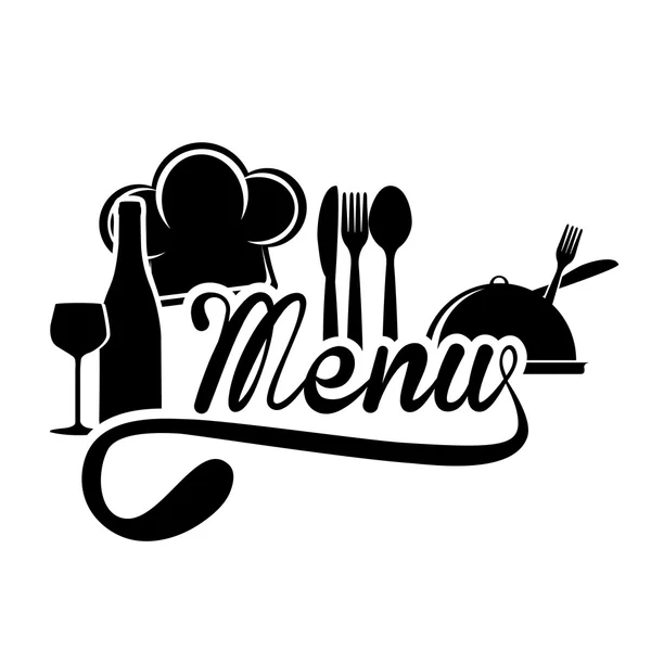 Menu design — Stock Vector