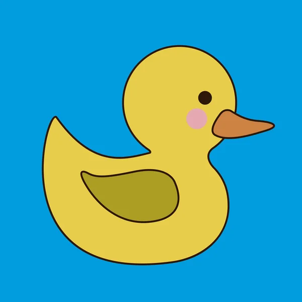 Canard — Image vectorielle