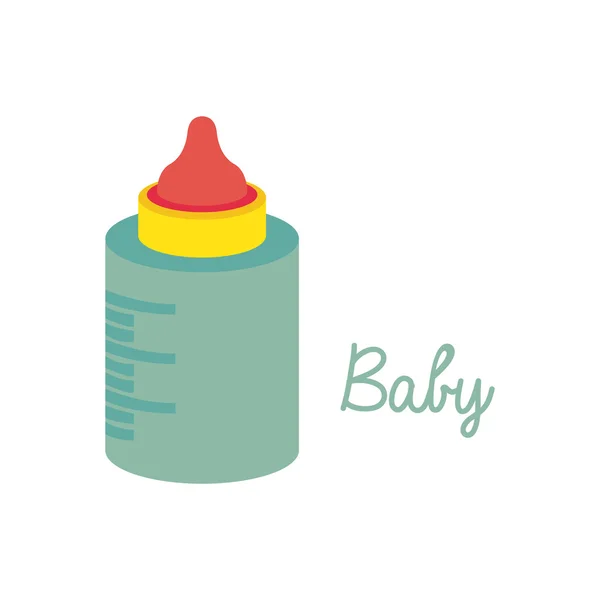 ボトルの赤ちゃん — ストックベクタ