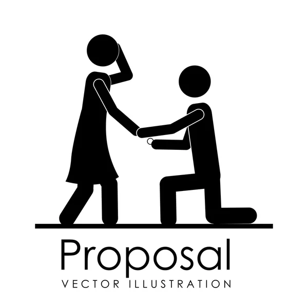 Diseño de la propuesta — Vector de stock