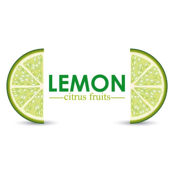 레몬 디자인 — 스톡 벡터