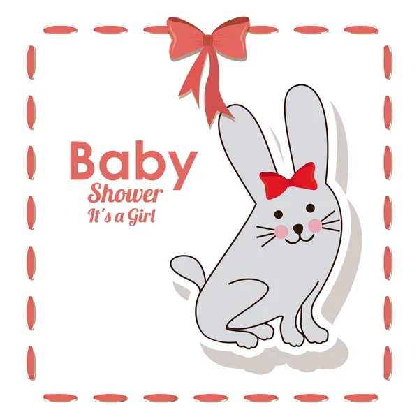 Babydusche — Stockvektor