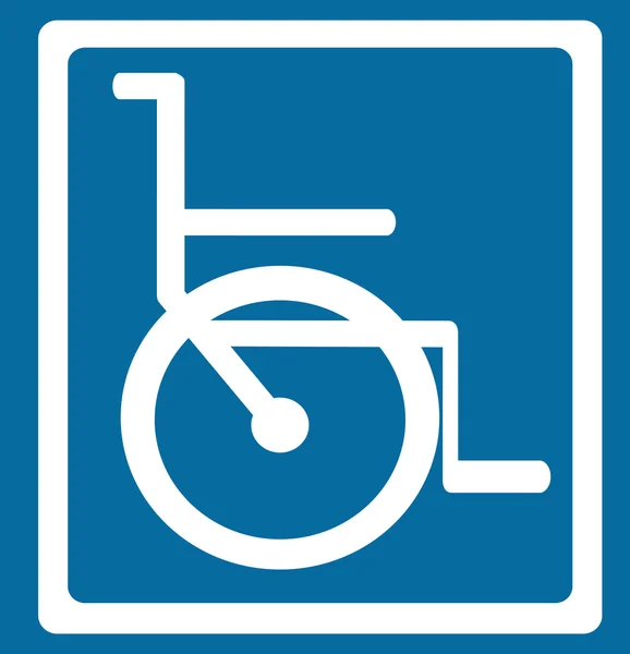 Wheelchair — Stock Vector