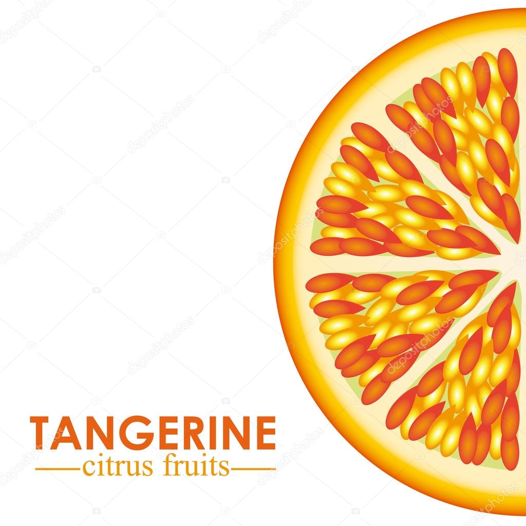 tangerine citrus fruit