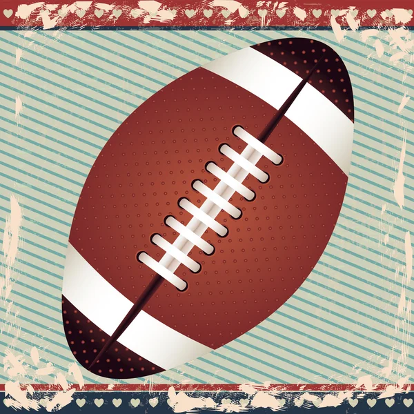 American football — Stock Vector