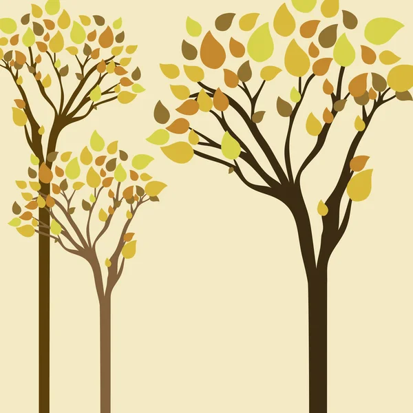 Conception des arbres — Image vectorielle