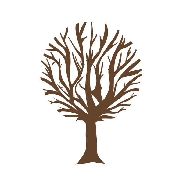 Ağaç tasarım — Stok Vektör