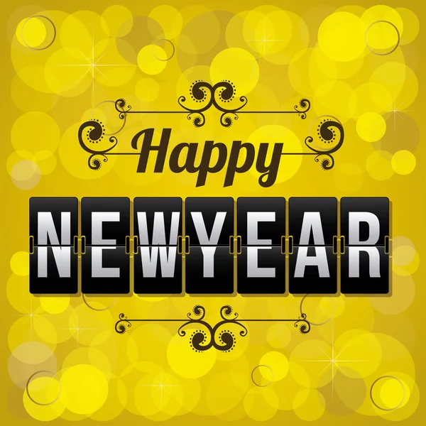 Happy new year — Stock Vector