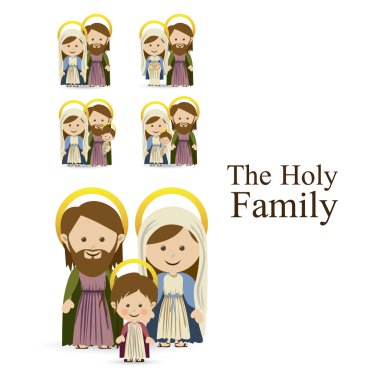 holy family clipart