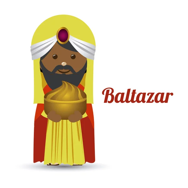 Бальтасар дизайн — стоковый вектор