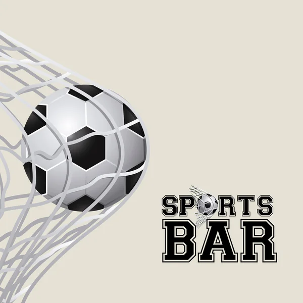 Bar deportivo — Archivo Imágenes Vectoriales