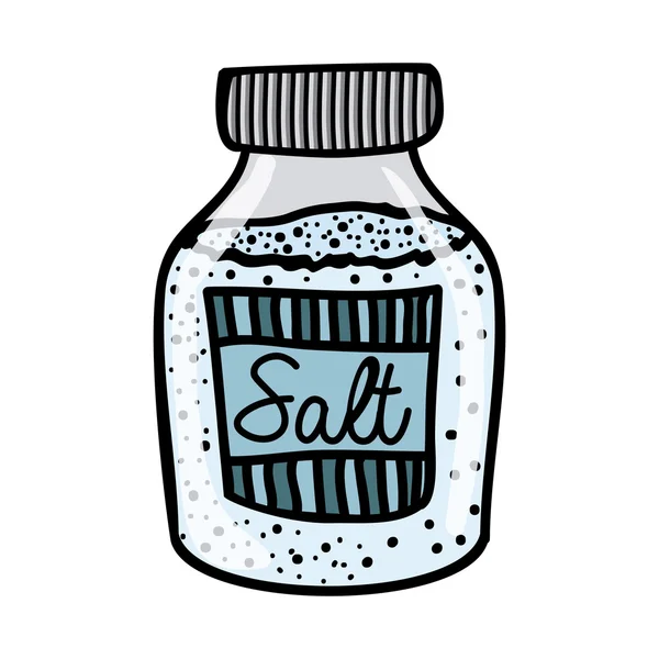 塩の図面 — ストックベクタ
