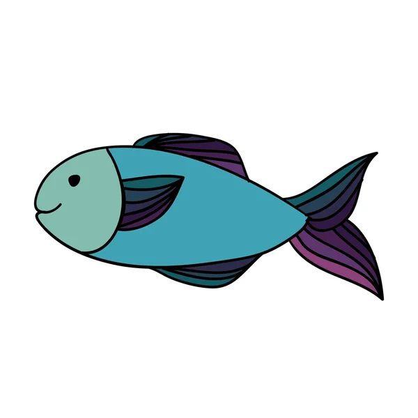 Dessin de poisson — Image vectorielle