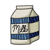  Milch  die Zeichnung   Stockvektor 33200719