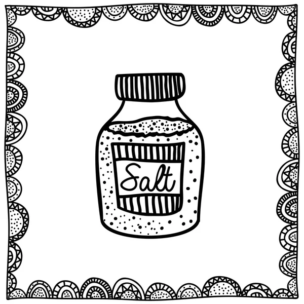 Dibujo de sal — Archivo Imágenes Vectoriales