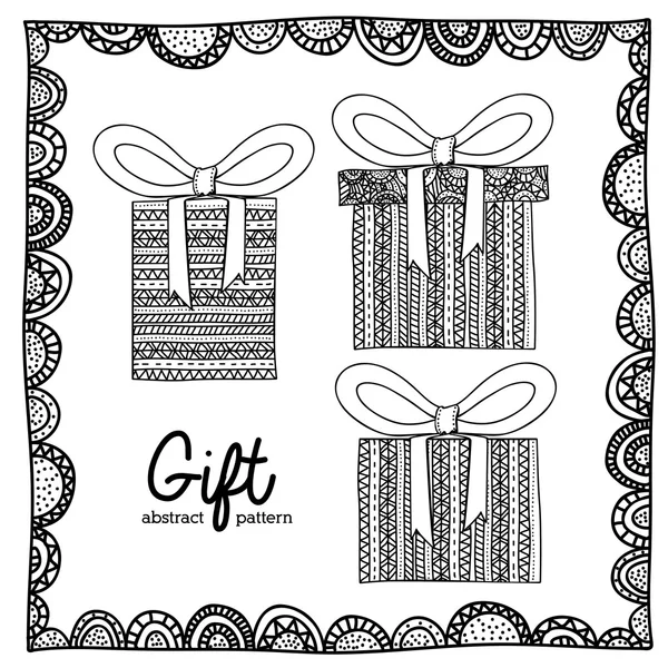 Diseño de regalo — Vector de stock