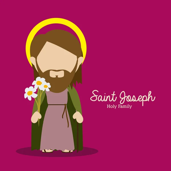 Saint joseph — Stock Vector