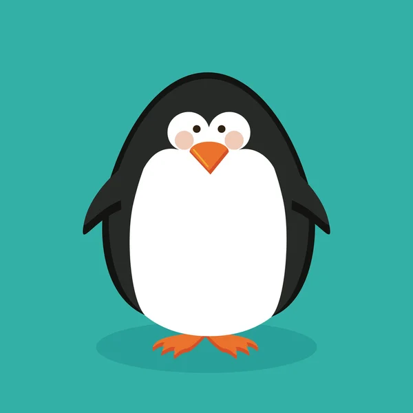 Pinguim Design — Vetor de Stock