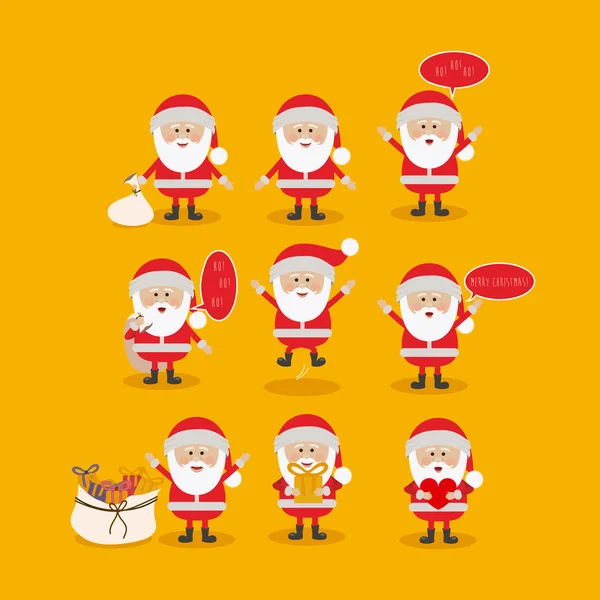 Design santa claus — Stockový vektor