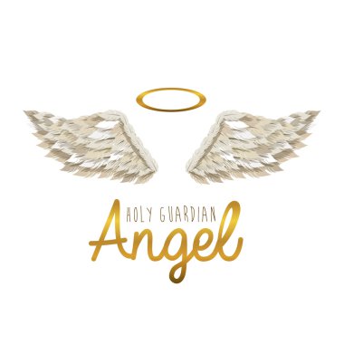 holy guardian angel clipart