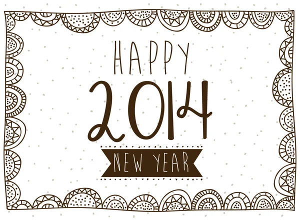 Bonne année 2014 — Image vectorielle