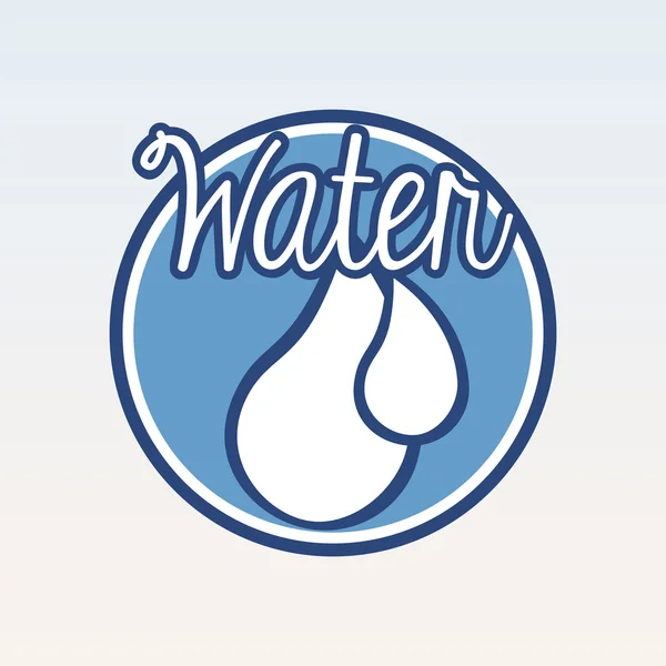 Вода — стоковий вектор