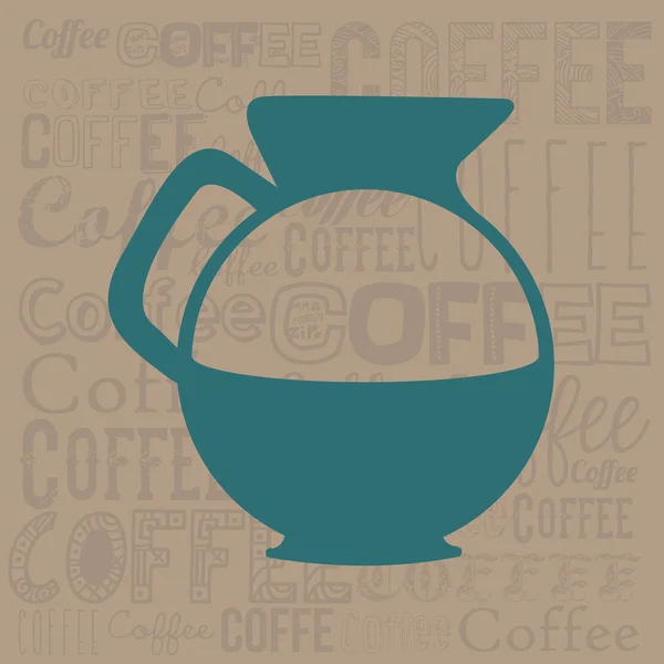 Icône de café — Image vectorielle