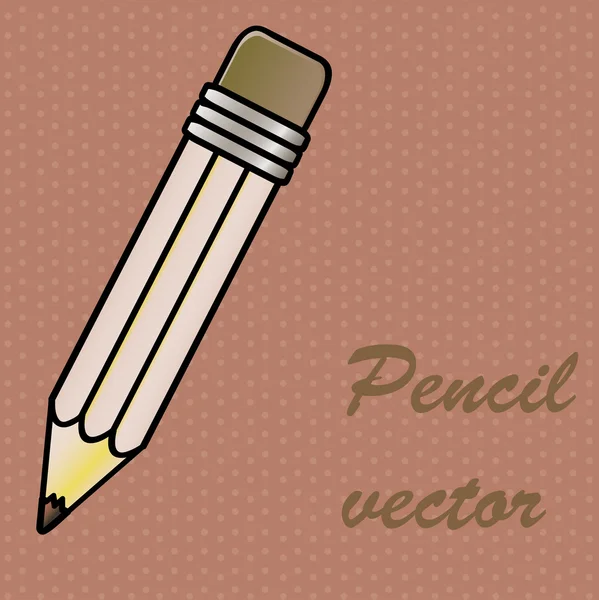 Desenho a lápis — Vetor de Stock