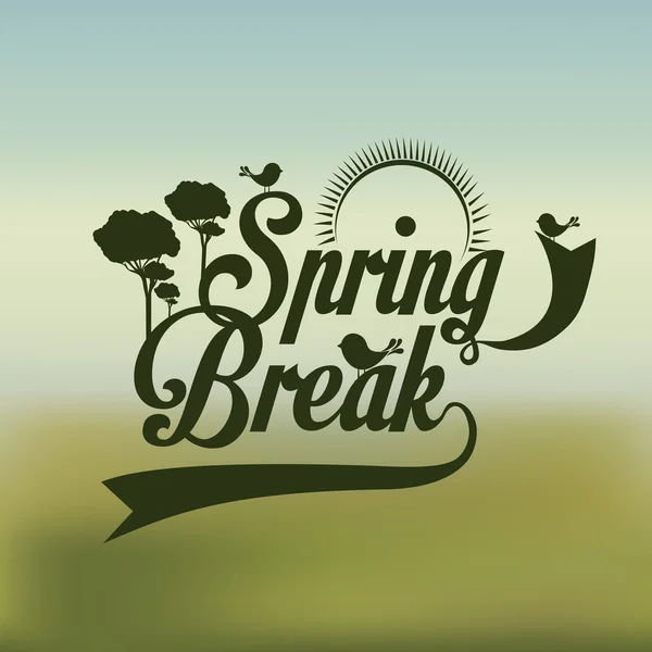 Spring design — Stock vektor