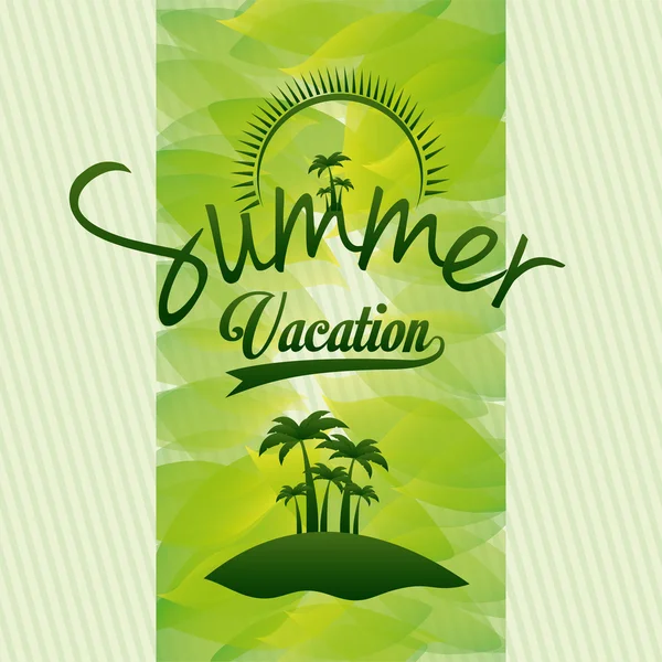 Summer design — Stock Vector