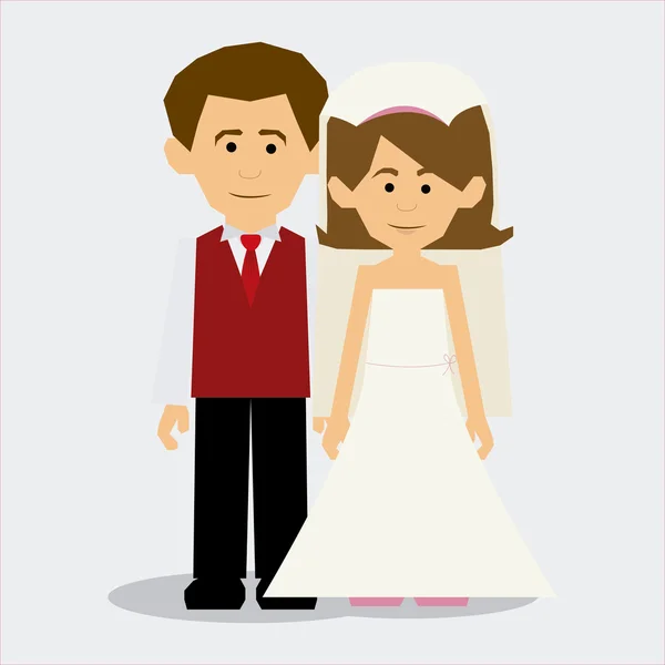 Одружений дизайн — стоковий вектор