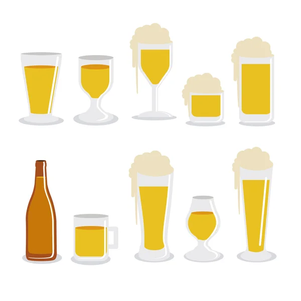 Beers design — Stock Vector