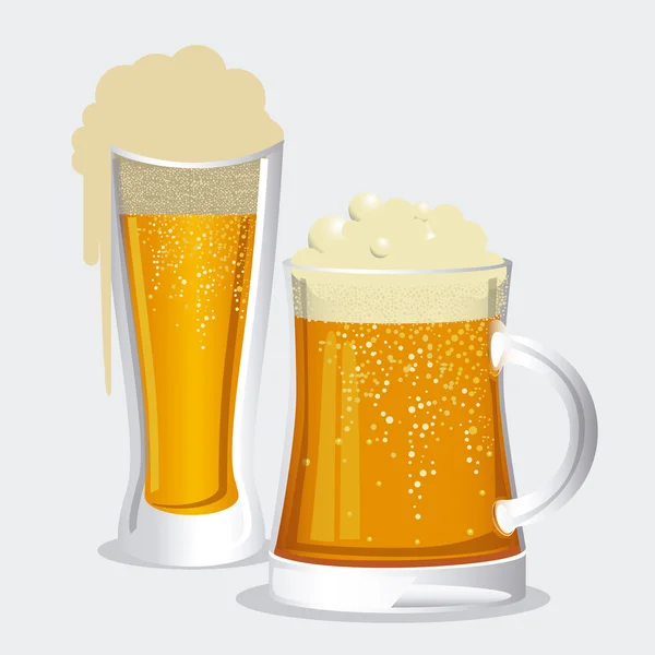 Beer design — Stock Vector