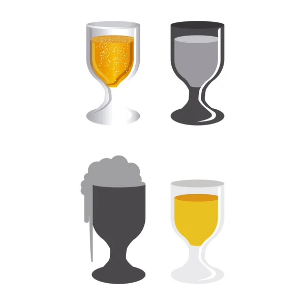 Beers design — Stock Vector