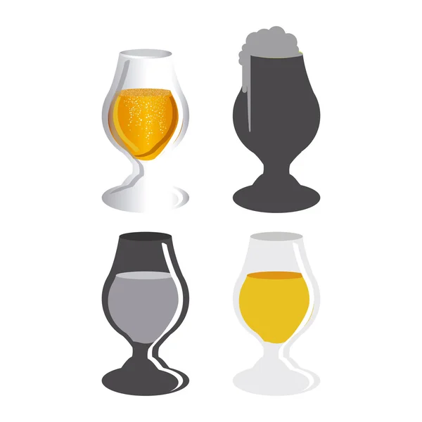 Design de cervejas —  Vetores de Stock