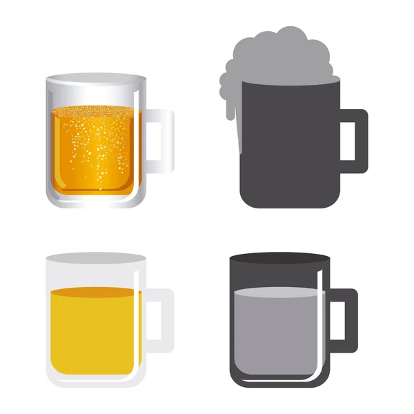 Beers design — Stock Vector