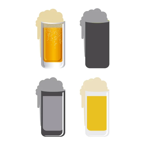 Beers design — Stock Vector