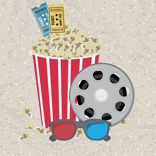 Cinéma — Image vectorielle