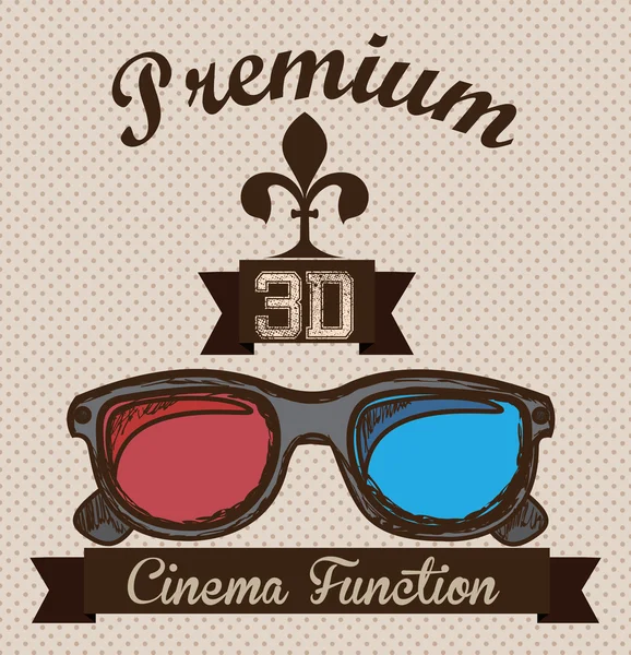 Movie theater — Stock Vector