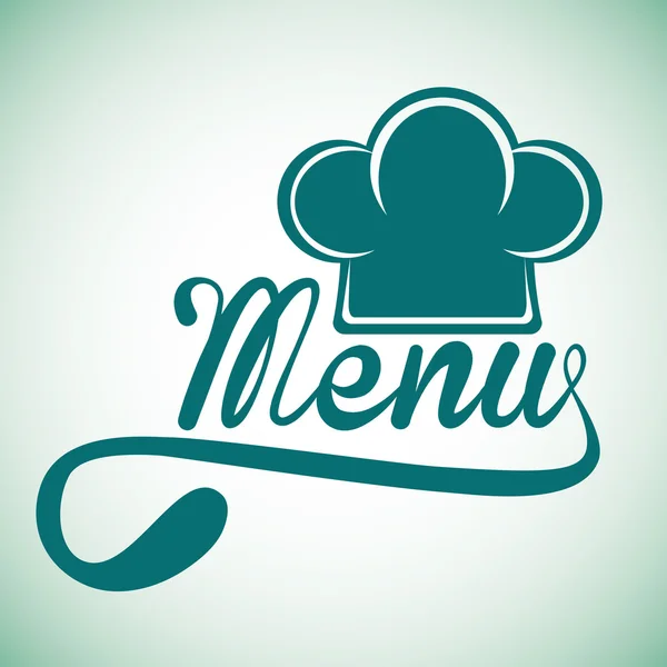 Conception de menu — Image vectorielle