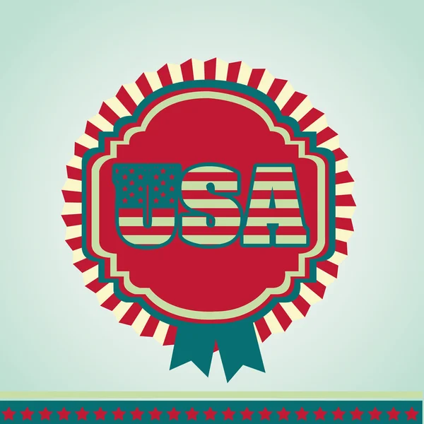 Diseño de usa — Vector de stock