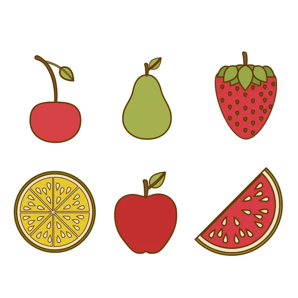 Fruchtdesign — Stockvektor