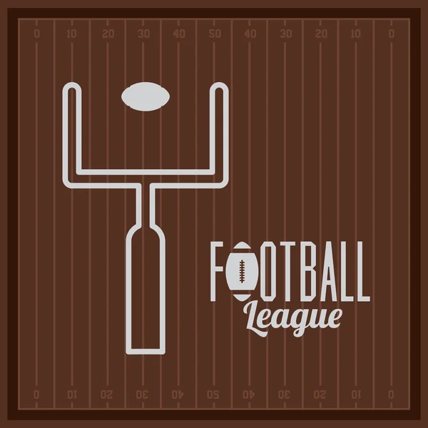 Football americano — Vettoriale Stock