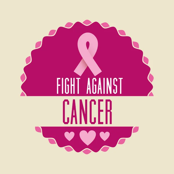 Рак молочної залози — стоковий вектор